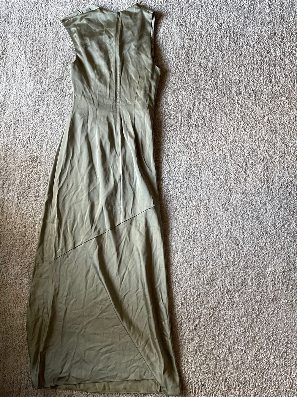 Significant Other Becca Dress Size 6 Sage Green Maxi - Picture 6 of 9